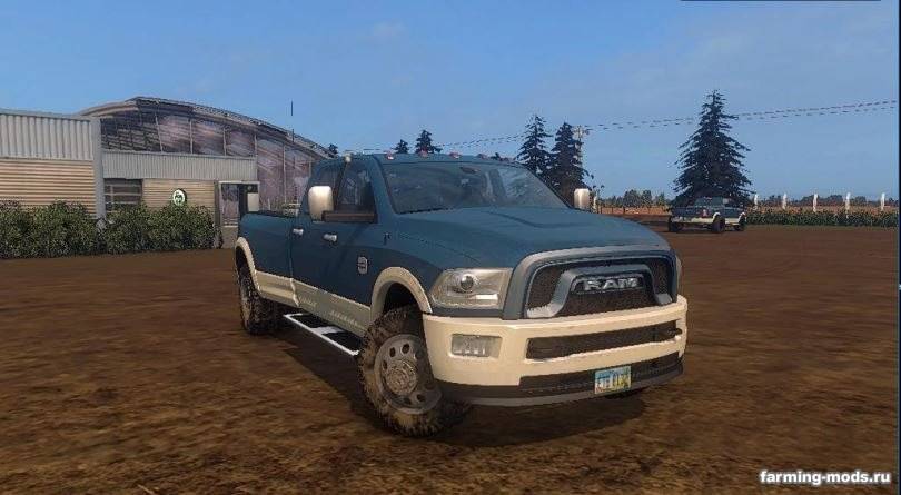 Мод Dodge Ram 3500 Dually v 1.3 Final для Farming Simulator 2017