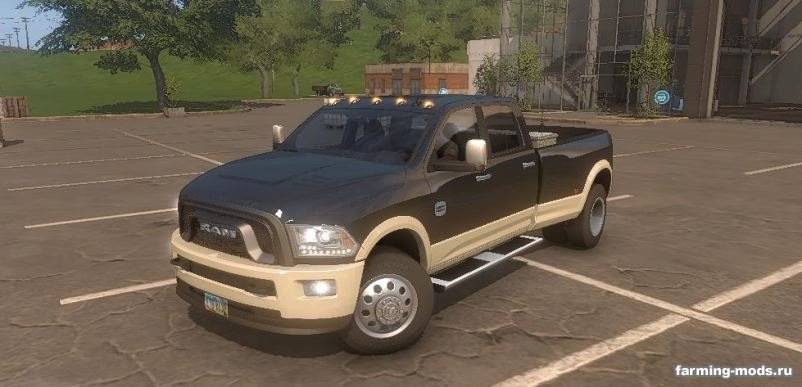 Мод Dodge Ram 3500 Dually v 1.3 Final для Farming Simulator 2017