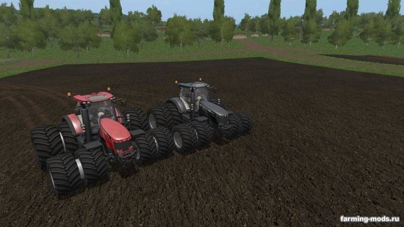 Мод Massey Ferguson 8700 Red And Black v 1.0 для Farming Simulator 2017