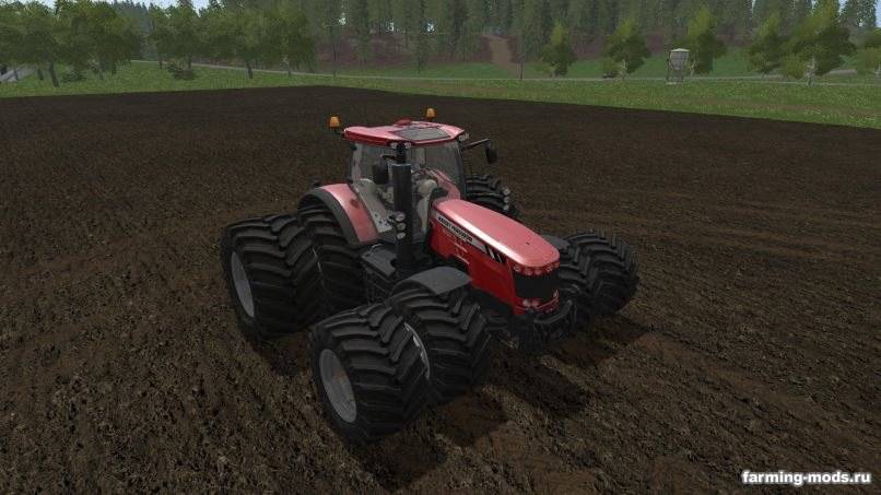 Мод Massey Ferguson 8700 Red And Black v 1.0 для Farming Simulator 2017