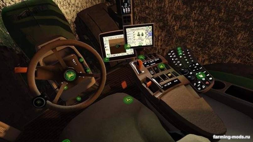 Мод John Deere 8R EU 2010 Final v 3.0 для Farming Simulator 2017