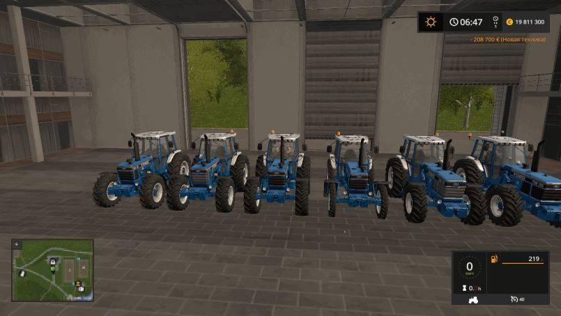 Мод Ford TW pack v 1.2 для Farming Simulator 2017