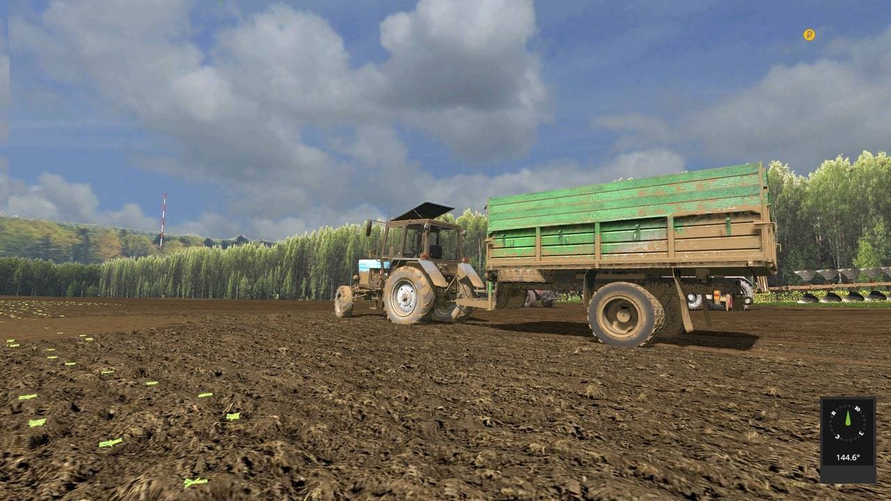 Мод Прицеп с кузова ГАЗ-53 v 1.1 для Farming Simulator 2017 Мод Прицеп с кузова ГАЗ-53 v 1.1 для Farming Simulator 2017