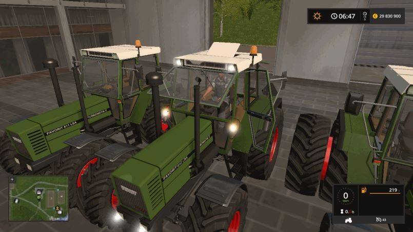 Мод Fendt Favorit 600 LSA (611, 612, 615) v 1.0 для Farming Simulator 2017