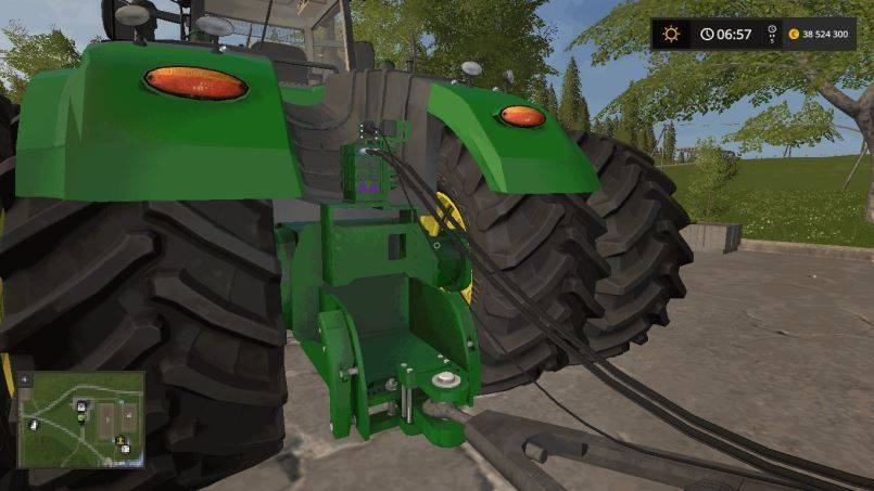 Мод John Deere 9R - 2016 v 1.0 для Farming Simulator 2017