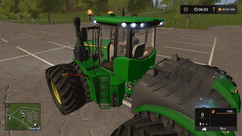 Мод John Deere 9R - 2016 v 1.0 для Farming Simulator 2017