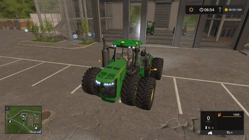 Мод John Deere 9R - 2016 v 1.0 для Farming Simulator 2017