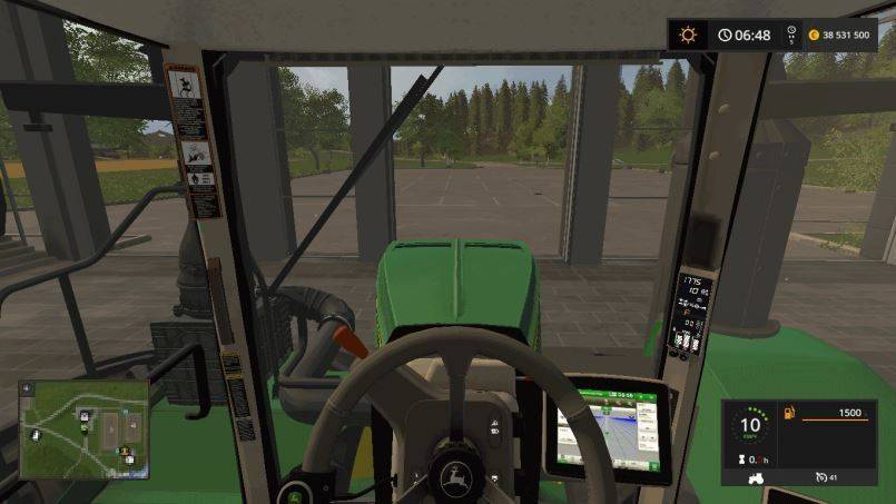 Мод John Deere 9R - 2016 v 1.0 для Farming Simulator 2017