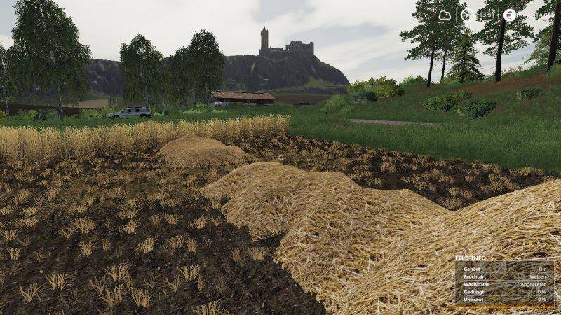 Мод Текстуры соломы v 1.0 для Farming Simulator 2019