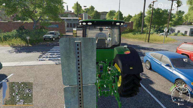 Мод John Deere 8R chip Engine v 1.0 для Farming Simulator 2019