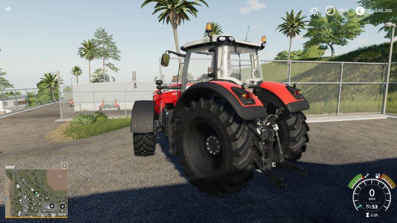 Мод Massey Ferguson 8700 by Alex Blue v 1.0.0.4 для Farming Simulator 2019