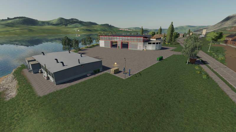 Мод Карта Volksbrunn Map v 1.1 для Farming Simulator 2019