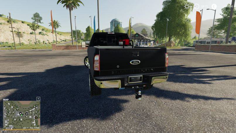 Мод Ford F350 Crew Cab beta для Farming Simulator 2019