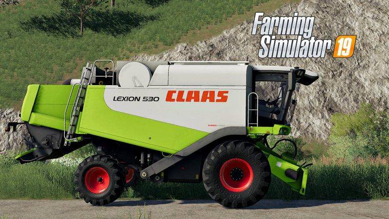 Мод Claas Lexion 530 v 1.1 для Farming Simulator 2019