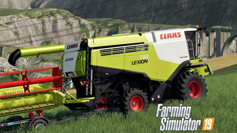 Мод Claas LEXION 780 v 1.0 для Farming Simulator 2019