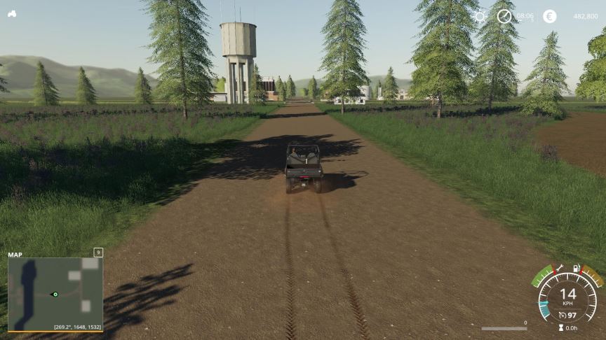 Мод Карта HorseTrailFarm v 1.0 для Farming Simulator 2019