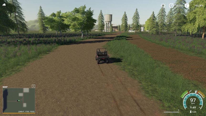 Мод Карта HorseTrailFarm v 1.0 для Farming Simulator 2019