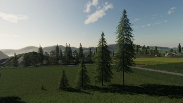 Мод Пак Placeable trees v 2.0 для Farming Simulator 2019