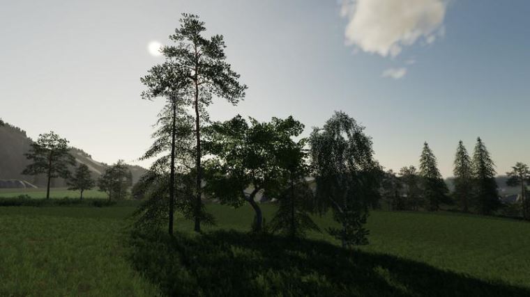 Мод Пак Placeable trees v 2.0 для Farming Simulator 2019