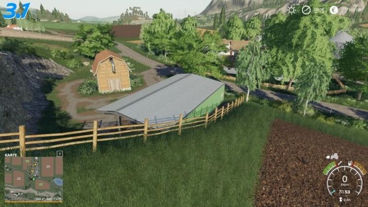 Мод Карта Felsbrunn Conversion - Multiplayer capable v 3.1 Forgotten Plants для Farming Simulator 2019