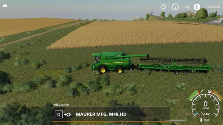 Мод Maurer Manufacturing M48.HD v 2.0.0.1 для Farming Simulator 2019