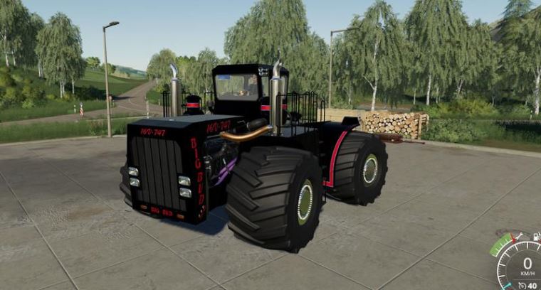 Мод Big Bud 747-450 Black Beast v 1.0.1.1 для Farming Simulator 2019