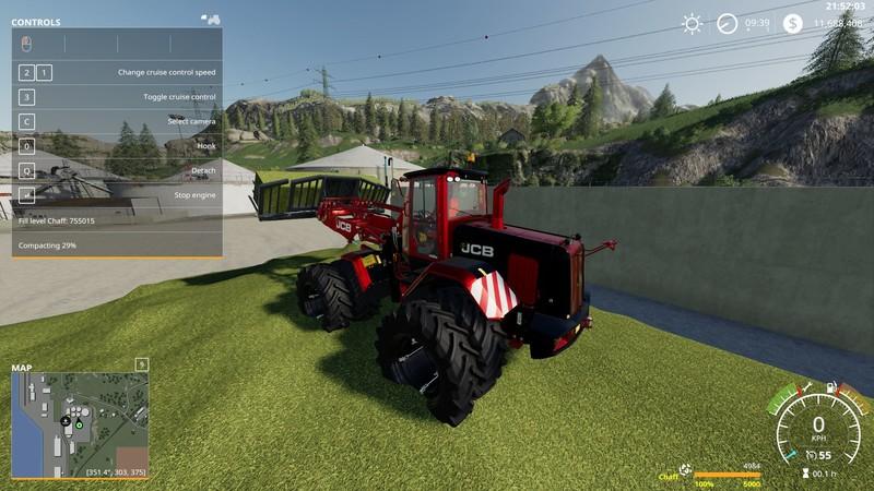 Мод JCb 435 SiloBoss v 1.2.4 для Farming Simulator 2019