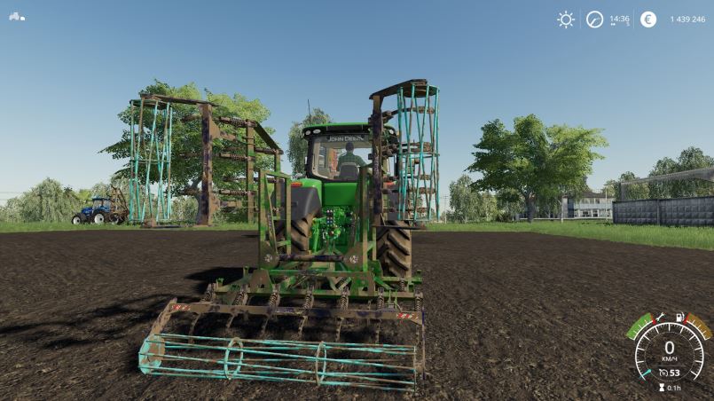 Мод Agromet Semichisel 6m v 1.0 для Farming Simulator 2019