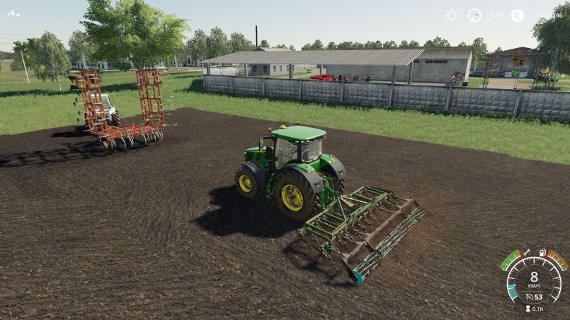 Мод Agromet Semichisel 6m v 1.0 для Farming Simulator 2019