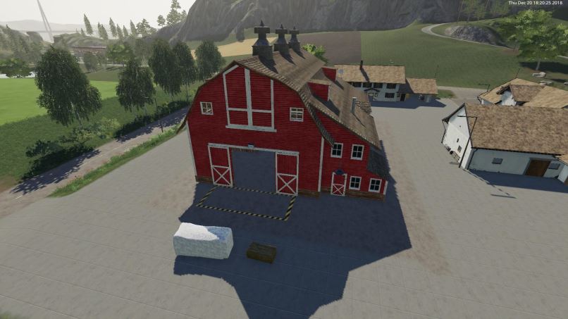 Мод Bale Barn SellPoint v 1.0 для Farming Simulator 2019