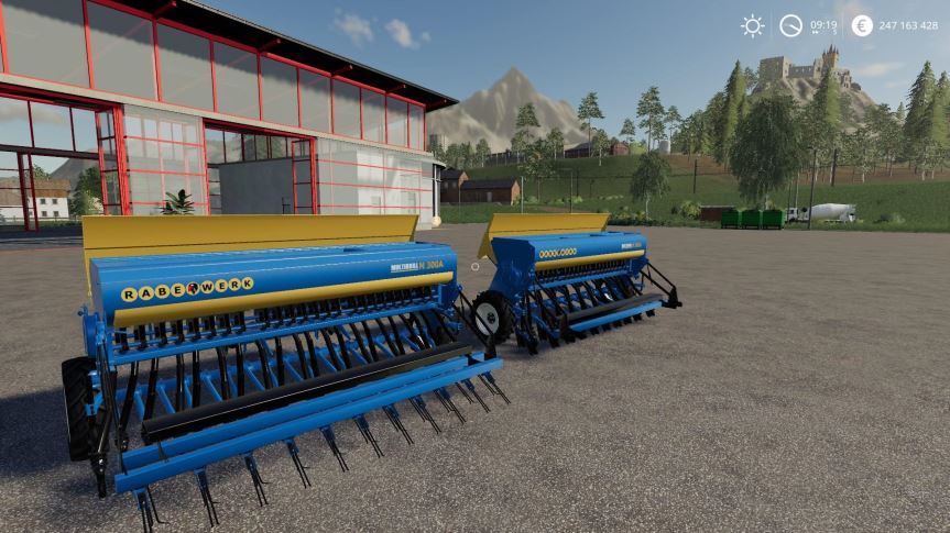 Мод Rabe MultiDrill M300A v 1.0 для Farming Simulator 2019