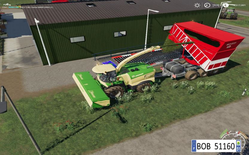 Мод Massey Ferguson Krone Cargo v 1.0.0.1 для Farming Simulator 2019