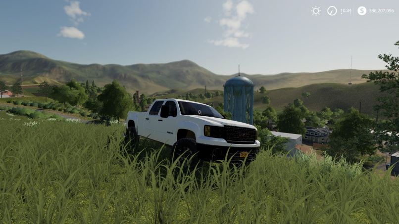 Мод GMC Sierra 2500HD v 1.1 для Farming Simulator 2019