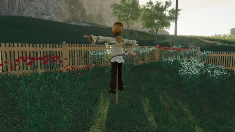 Мод Scarecrow v 1.0 для Farming Simulator 2019 Мод Scarecrow v 1.0 для Farming Simulator 2019