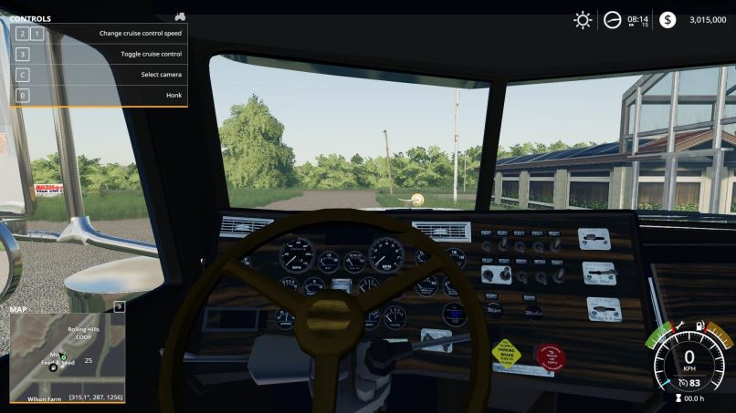 Мод 1987 Peterbilt 379 v 1.3 для Farming Simulator 2019