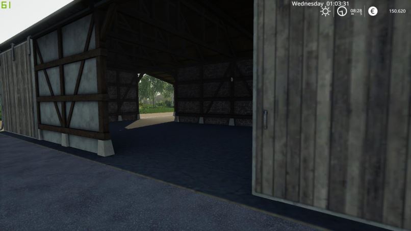 Мод Beautiful Shed v 1.0 для Farming Simulator 2019