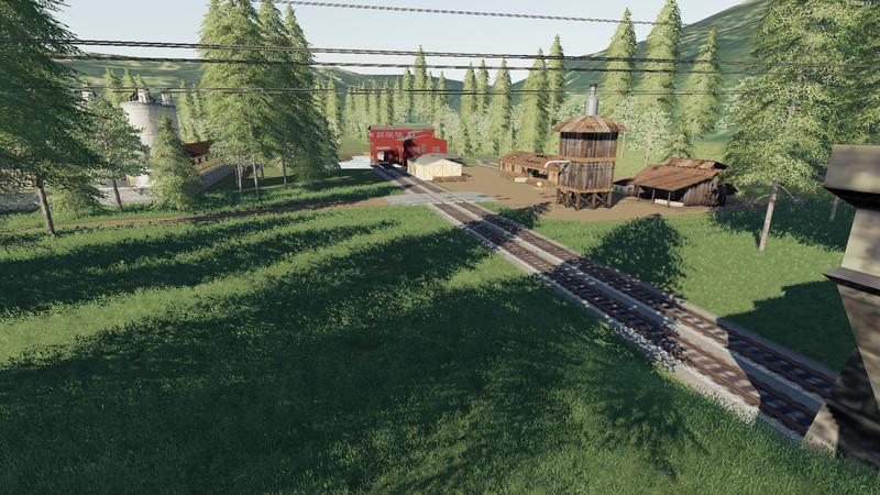 Мод Карта Suedhemmern Map v 1.2.1 для Farming Simulator 2019