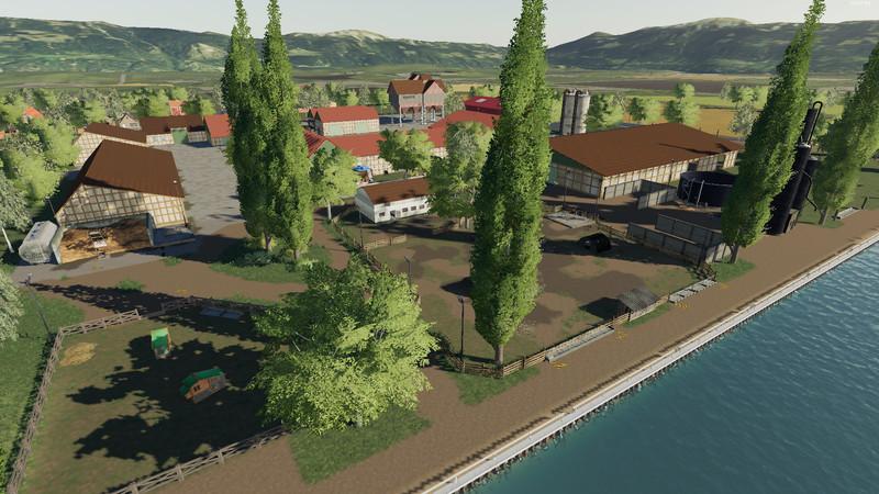 Мод Карта Suedhemmern Map v 1.2.1 для Farming Simulator 2019