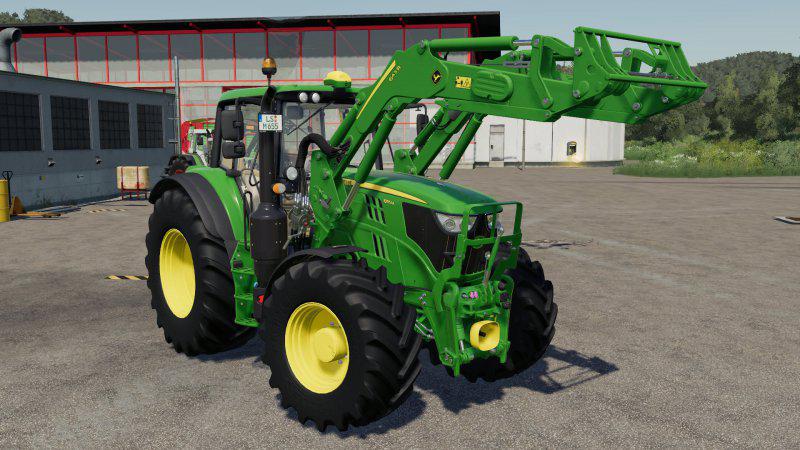 Мод John Deere 643R v 1.0 для Farming Simulator 2019