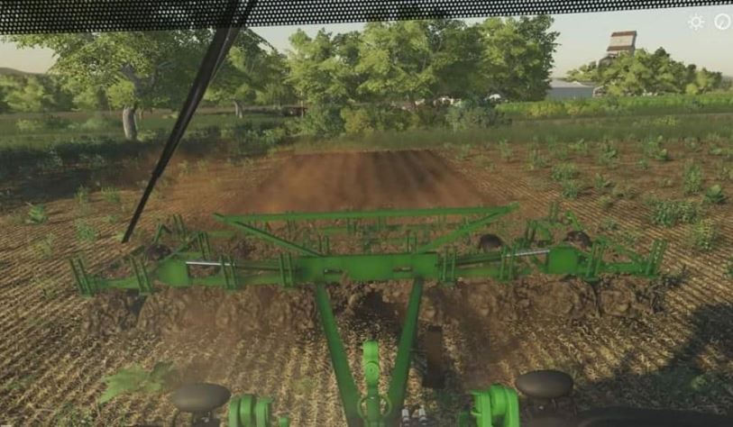 Мод John Deere 1600 chisel plow v 1.0 для Farming Simulator 2019