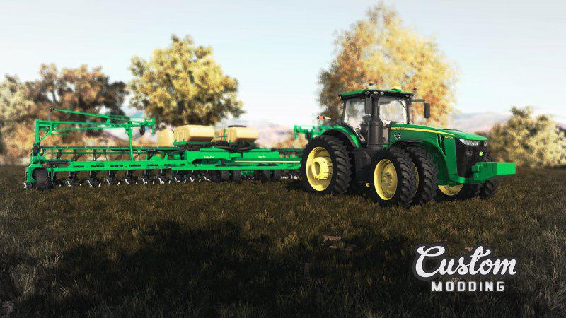 Мод Great Plains YP2425A with fertilizer tank SML1000 v 1.0 для Farming Simulator 2019