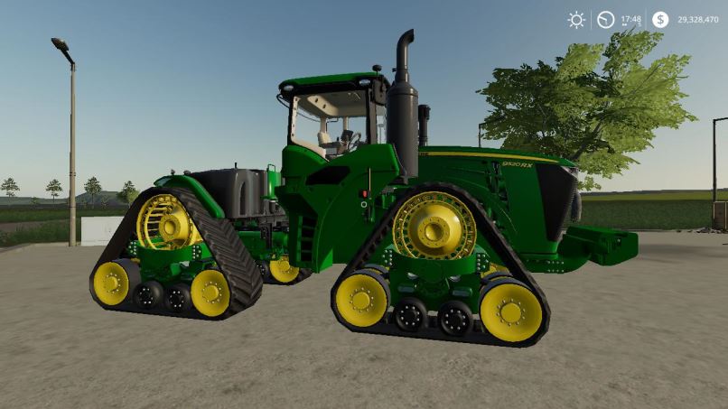 Мод John Deere 9RX beta v 0.1 для Farming Simulator 2019