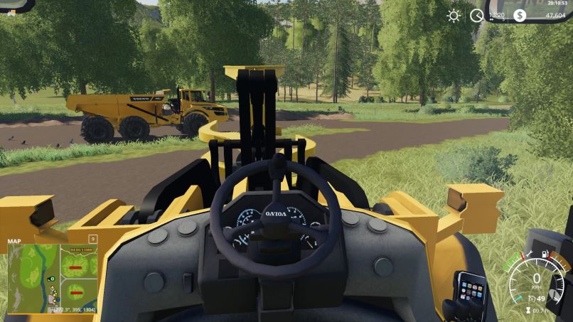 Мод Volvo L220H with bucket v 1.1 для Farming Simulator 2019