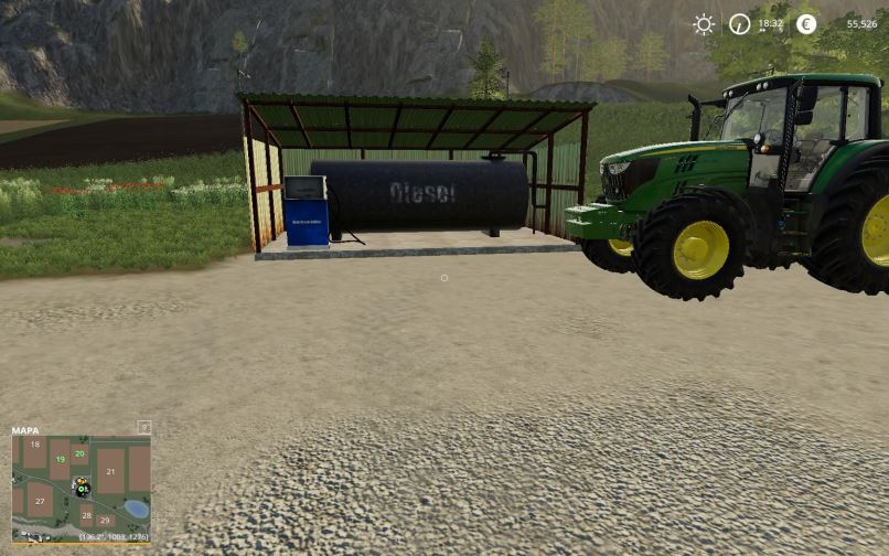 Мод FuelTank placeable v 1.0 для Farming Simulator 2019