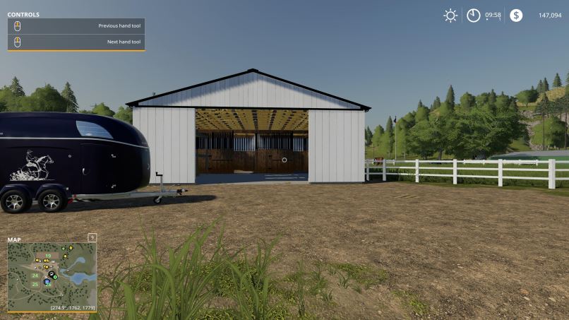 Мод Small American Stable v 1.1 для Farming Simulator 2019