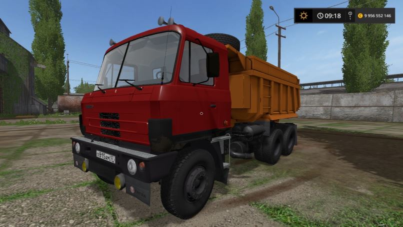 Мод Tatra-815 v 1.2 Gear Box для Farming Simulator 2017