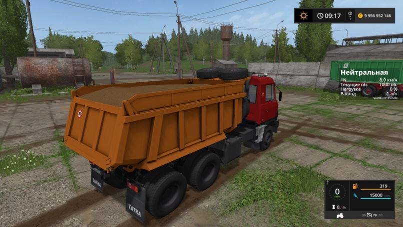 Мод Tatra-815 v 1.2 Gear Box для Farming Simulator 2017