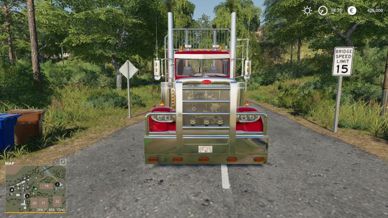 Мод Peterbilt log truck v 1.0 для Farming Simulator 2019