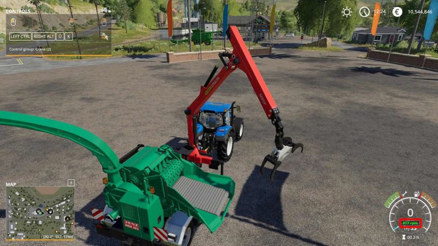 Мод Скрипт Work RPM v 1.4 для Farming Simulator 2019