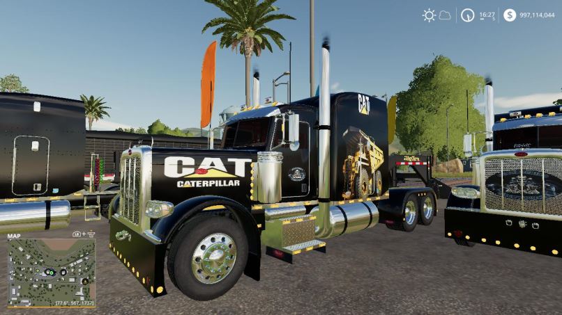 Мод CSM Trucking Peterbilt 388 Package v 2.0 для Farming Simulator 2019